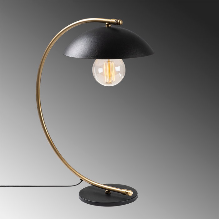 Opviq Sıvani - NT - 150 Lámpara de sobremesa Negro y Oro